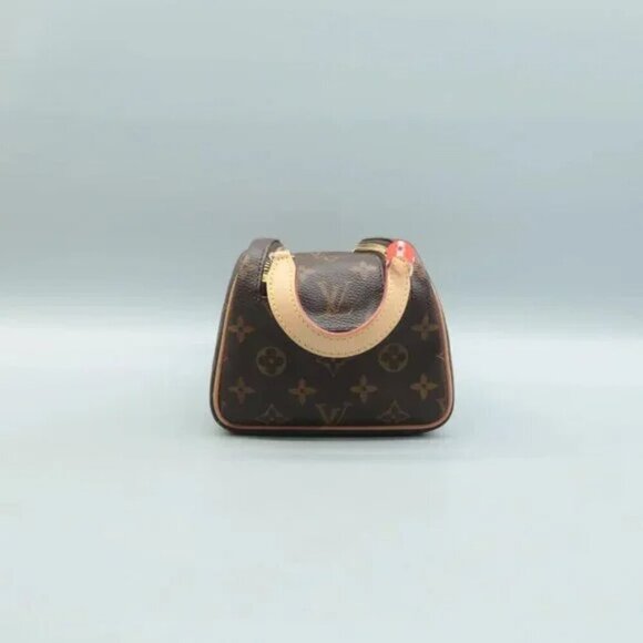 100% Authentic Louis Vuitton Brown Monogram Canvas Clutch Bag 1352-081524 - Picture 4 of 12
